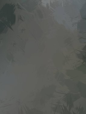 Vahşi fırça darbeleri. Taranmış Boyalı Soyut Arkaplan. Fırça darbesi ile boyanmış. Boya darbeleri. 2B Görüntü.