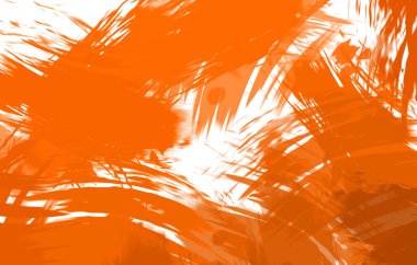 Renkli fırça darbelerinin 2B çizimi. Dekoratif doku resmi. Canlı boya desenli arka plan. Kaotik fırça darbeleri resim.