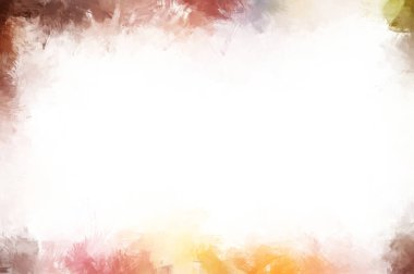 Modern sanat. Taranmış Boyalı Soyut Arkaplan. Fırça darbesi ile boyanmış. Boya darbeleri. 2B Görüntü