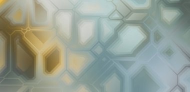 Renkli ve canlı geometrik şekiller katmanları var. Bir teknoloji planının dijital illüstrasyonu. Gelecekçi tasarım şablonu.