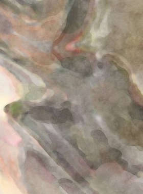 El yapımı sürreal soyut desenli suluboya. Modern sanatsal resim. 2D çizim. Arkaplan boyası karışımı. Yaratıcı duvar sanatı. Çağdaş sanat