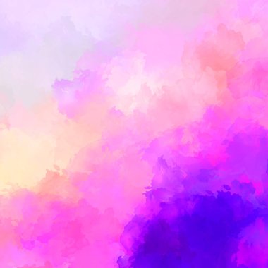 Boya darbeleri. 2D İllüstrasyon. Taranmış Boyalı Soyut Arkaplan. Fırça darbesi ile boyanmış. Modern sanat.