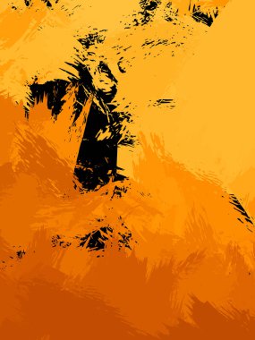 Duvar sanatı Eşsiz ve yaratıcı illüstrasyon. Fırça darbesi ile boyanmış. Renkli fırça darbelerinin soyut arkaplanı. Fırçalanmış canlı duvar kâğıdı. Boyalı sanatsal yaratım.