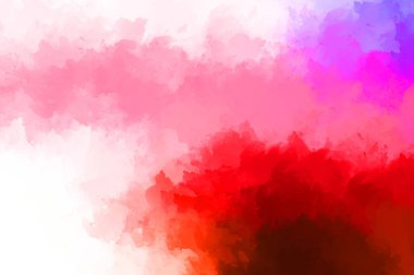 Taranmış Boyalı Soyut Arkaplan. Fırça darbesi ile boyanmış. Sanatsal canlılık ve renkli duvar kağıdı.