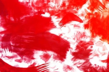 Sanatsal soyut arkaplan. Doku boyalı duvar kağıdı. Boya darbeleriyle yaratıcı bir illüstrasyon. Fırça desenli resim.