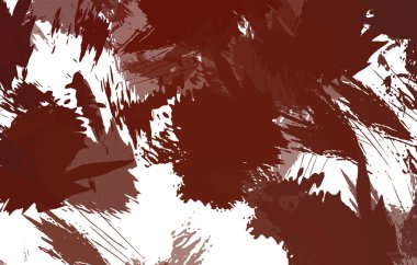 Sanatsal soyut arkaplan. Doku boyalı duvar kağıdı. Boya darbeleriyle yaratıcı bir illüstrasyon. Fırça desenli resim.