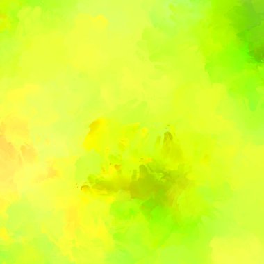 Canlı fırça darbeleriyle boyanmış. Renkli desenli resim. Fırçalanmış duvar kağıdını boya.