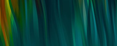 Soyut arkaplan. Renkli dalgalı tasarım duvar kağıdı. yaratıcı grafik 2D çizim. Dinamik şekilli modaya uygun sıvı örtüsü.