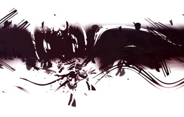 resmedilmiş sanat eseri. fırçalanmış canlı duvar kağıdı. Eşsiz ve yaratıcı illüstrasyon. Renkli fırça darbelerinin soyut arkaplanı. 