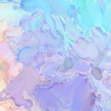 Çağdaş sanat. El işçiliğinin renkli dokusu. Modern resim. Yüzeyde suluboya vuruşlar. Sanatsal arkaplan resmi. Tablo üzerinde soyut resim. Fırça darbeleri. 