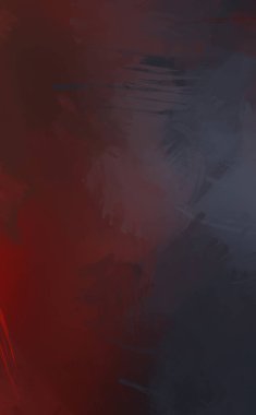 Renkli fırça darbelerinin 2D çizimi. Dekoratif desenli resim. canlı boya desenli arkaplan.