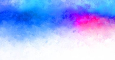 Renkli fırça darbelerinin 2D çizimi. Dekoratif desenli resim. canlı boya desenli arkaplan.