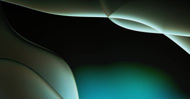 Soyut arkaplan. Değişken renk değişim dalgaları, dinamik hareketlerle. Işık dalgalarının neon renkli soyut tasarımı. Duvar kağıdı, afiş, arkaplan, kart, kitap illüstrasyonu, web sitesi.