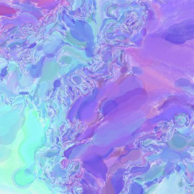 El yapımı sürreal soyut desenli suluboya. Modern sanatsal resim. 2D çizim. Arkaplan boyası karışımı. Yaratıcı duvar sanatı. Çağdaş sanat.