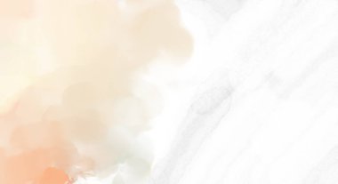 Yumuşak suluboya duvar kağıdı. Hafifçe fırçalanmış renkleri olan sanatsal bir resim. Pastel renkler arkaplana dokunmuş. Soyut duvar sanatı..