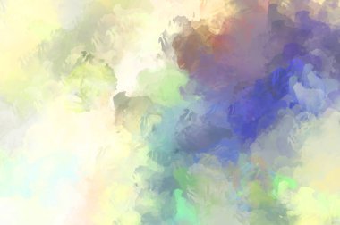 Sanatsal canlılık ve renkli duvar kağıdı. Taranmış Soyut Arkaplan. Fırça darbeli resim. 