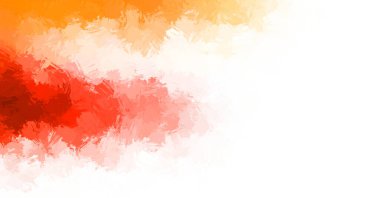 Canlı fırça darbeleriyle boyanmış. Renkli desenli resim. Fırçalanmış duvar kağıdını boya.