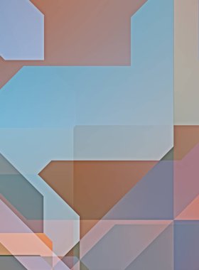 Dairesel şekillerin katmanları renkli ve canlı bir tasarım yaratıyor. Dairelerin sayısal çizimi. Gelecekçi tasarım şablonu.