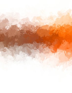 Canlı fırça darbeleriyle boyanmış. Renkli desenli resim. Fırçalanmış duvar kağıdını boya.