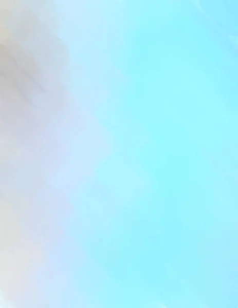 Акварель Абстрактной Живописи Пастельными Цветами Мягкая Цветовая Иллюстрация Успокаивающей Композиции — стоковое фото