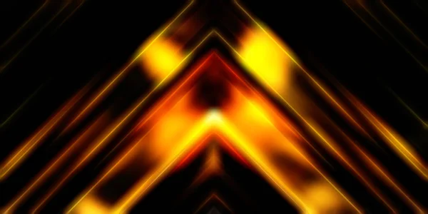 Abstract Shining Geometric Lights Background Fractal Symmetric Graphic Illustration Intersecting — Stock Photo, Image