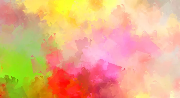 Fondo Abstracto Pinceladas Colores Fondo Pantalla Vibrante Cepillado Creación Artística —  Fotos de Stock