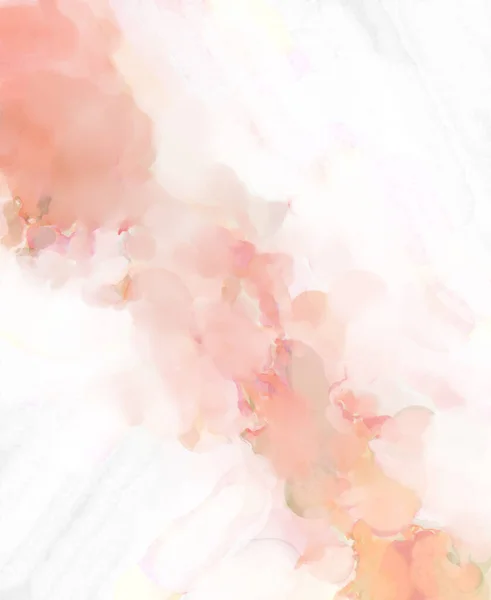 Soft Watercolor Wallpaper Artistic Painting Softly Brushed Colors Pastel Colors — Stock Photo, Image