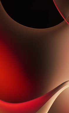 Soyut arkaplan. Değişken renk değişim dalgaları, dinamik hareketlerle. Işık dalgalarının neon renkli soyut tasarımı. Duvar kağıdı, afiş, arkaplan, kart, kitap illüstrasyonu, web sitesi.