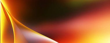 Soyut arkaplan. Değişken renk değişim dalgaları, dinamik hareketlerle. Işık dalgalarının neon renkli soyut tasarımı. Duvar kağıdı, afiş, arkaplan, kart, kitap illüstrasyonu, web sitesi.