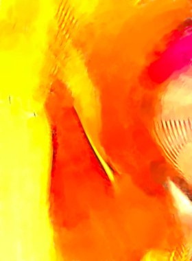 Soyut arkaplanda pürüzlü fırça darbeleri. Fırça boyası. Renkli boya darbeleri. Eşsiz duvar sanatı. Tuvaldeki modern sanat. Renkli çağdaş sanat eserleri. 