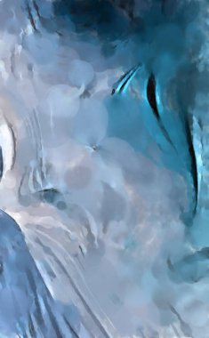 Modern sanat. Renkli çağdaş sanat eserleri. Renkli boya darbeleri. Soyut arkaplanda fırça darbeleri. fırça boyası.