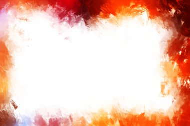 Modern sanat. Taranmış Boyalı Soyut Arkaplan. Fırça darbesi ile boyanmış. Boya darbeleri. 2B Görüntü