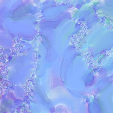 El yapımı sürreal soyut desenli suluboya. Modern sanatsal resim. 2D çizim. Arkaplan boyası karışımı. Yaratıcı duvar sanatı. Çağdaş sanat.