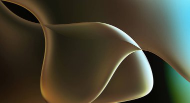 Soyut arkaplan. Değişken renk değişim dalgaları, dinamik hareketlerle. Işık dalgalarının neon renkli soyut tasarımı. Duvar kağıdı, afiş, arkaplan, kart, kitap illüstrasyonu, web sitesi.