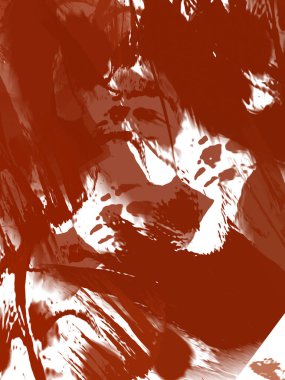 Renkli fırça darbelerinin soyut arkaplanı. fırçalanmış canlı duvar kağıdı. resmedilmiş sanat eseri. Eşsiz ve yaratıcı illüstrasyon.