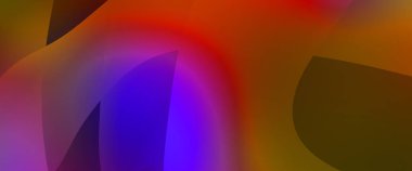 Soyut arkaplan. Renkli dalgalı tasarım duvar kağıdı. yaratıcı grafik 2D çizim. Dinamik şekilli modaya uygun sıvı örtüsü.