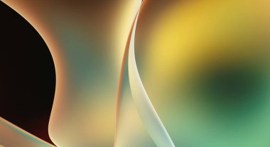 Soyut arkaplan. Değişken renk değişim dalgaları, dinamik hareketlerle. Işık dalgalarının neon renkli soyut tasarımı. Duvar kağıdı, afiş, arkaplan, kart, kitap illüstrasyonu, web sitesi.