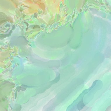 El yapımı sürreal soyut desenli suluboya. Modern sanatsal resim. 2D çizim. Arkaplan boyası karışımı. Yaratıcı duvar sanatı. Çağdaş sanat.