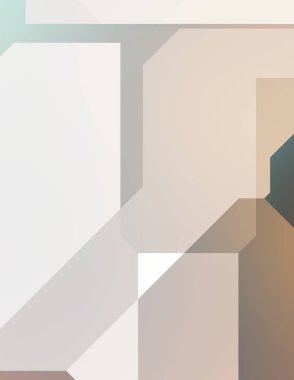 Minimalist tasarımın geometrik arka planı. Soyut yaratıcı konsept çizimi. Grafik tasarım duvar kağıdı.