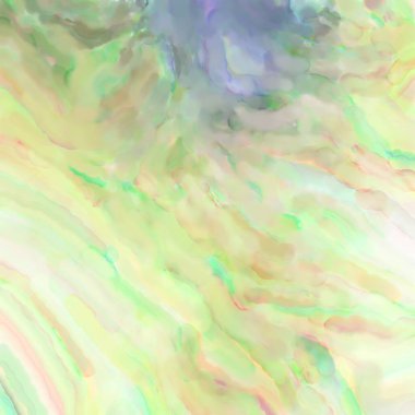 Çağdaş sanat. El işçiliğinin renkli dokusu. Modern resim. Yüzeyde suluboya vuruşlar. Sanatsal arkaplan resmi. Tablo üzerinde soyut resim. Fırça darbeleri.