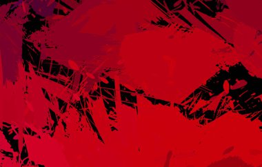 Sanatsal soyut arkaplan. Doku boyalı duvar kağıdı. Boya darbeleriyle yaratıcı bir illüstrasyon. Fırça desenli resim.