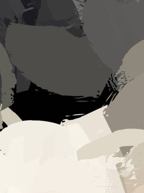 Duvar sanatı Eşsiz ve yaratıcı illüstrasyon. Fırça darbesi ile boyanmış. Renkli fırça darbelerinin soyut arkaplanı. Fırçalanmış canlı duvar kâğıdı. Boyalı sanatsal yaratım.