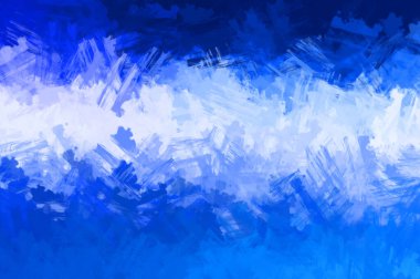 Modern sanat. Taranmış Boyalı Soyut Arkaplan. Fırça darbesi ile boyanmış. Boya darbeleri. 2B Görüntü.