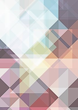 Üçgen arka planda üst üste dizayn ediliyor. Soyut geometrik duvar kağıdı. Geometrik renkli üçgen şekiller.