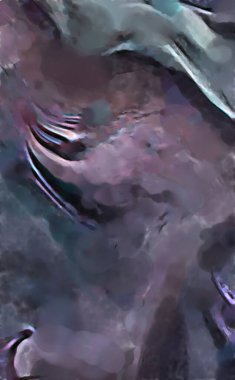 Modern sanat. Renkli çağdaş sanat eserleri. Renkli boya darbeleri. Soyut arkaplanda fırça darbeleri. fırça boyası.