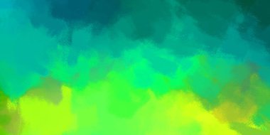 Yaratıcı bir geçmiş. Canlı fırça darbeleriyle boyanmış. Renkli desenli resim. Fırçalanmış duvar kağıdını boya.