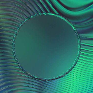 Soyut çerçeveli arkaplan. Renkli, canlı, dalgalı bir duvar kağıdı. Merkezi çerçeveli yaratıcı grafik 2d çizim. Dinamik şekilli modaya uygun sıvı örtüsü.