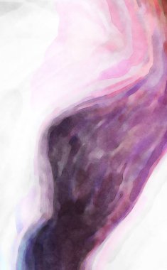 2D çizim. Sanatsal arkaplan resmi. Tablo üzerinde soyut resim. Çağdaş sanat. El yapımı resim. Renkli doku. Modern sanat eserleri. Yüzeyde suluboya fırça darbeleriyle boyama.