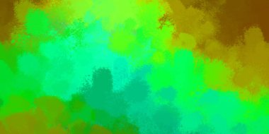 Taranmış Boyalı Soyut Arkaplan. Vahşi kaotik fırça darbeleri. Boya darbeleri. 2D İllüstrasyon. Fırça darbeli resim.