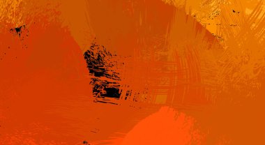 Sanatsal soyut arkaplan. Doku boyalı duvar kağıdı. Boya darbeleriyle yaratıcı bir illüstrasyon. Fırça desenli resim.